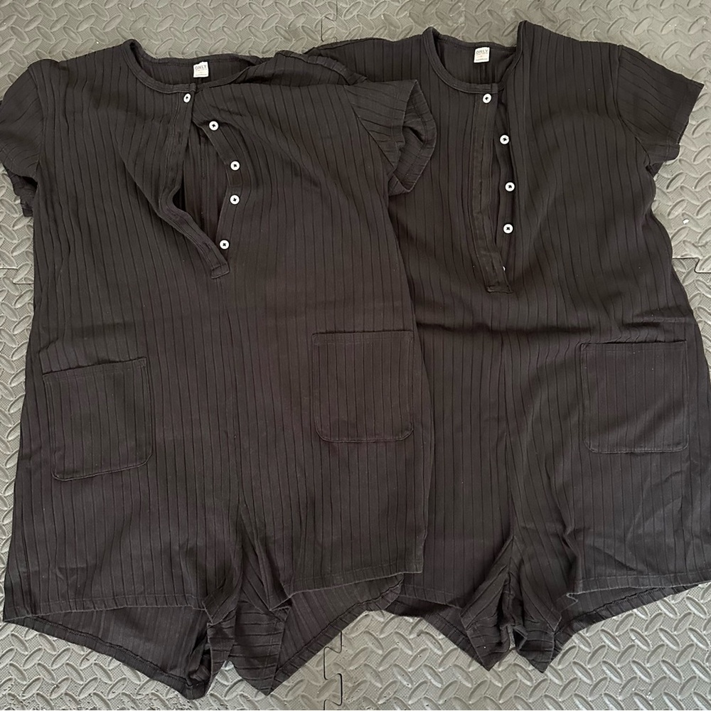 Old Navy One Piece lounge Romper Lot of 2